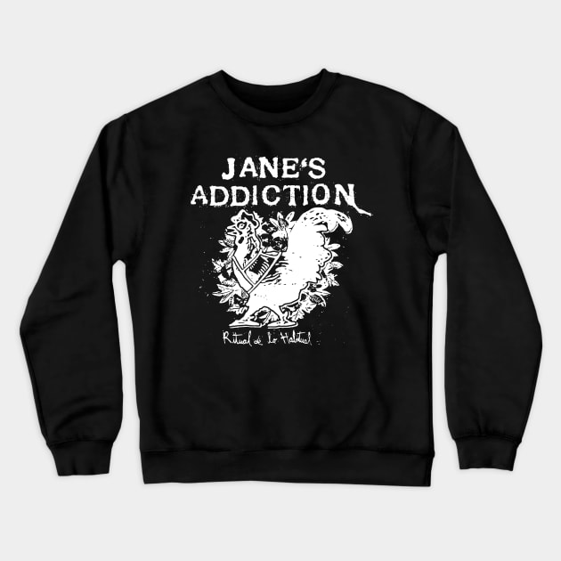 JANE'S ADDICTION BAND Crewneck Sweatshirt by rahobisona